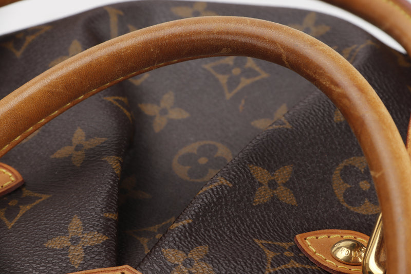 LOUIS VUITTON M40143 TIVOLI (MB2058) PM SIZE, MONOGRAM CANVAS GOLD HARDWARE, WITH DUST COVER