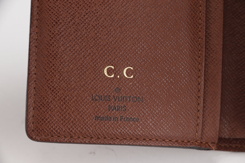 LOUIS VUITTON VINTAGE KISSLOCK BIFOLD (MI0110) MONOGRAM, NO DUST COVER & BOX