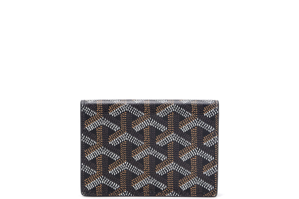 Goyard Malesherbes Wallet Goyardine Grey in Canvas/Leather - US