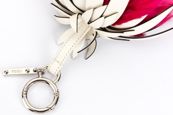 Fendi shop strawberry keychain