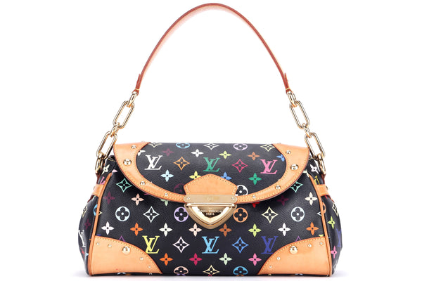 louis vuitton beverly fl2018 mm monogram black multicolor canvas