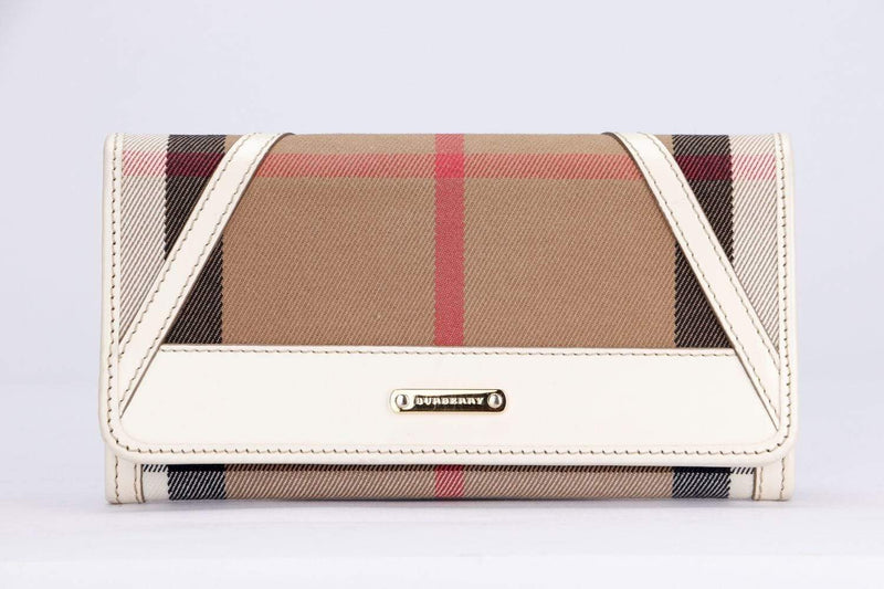 Attic House Bags Burberry Wallet Haymarket Check Long Wallet with DustCover, No Box A-0456-BUR