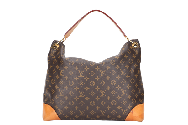 LOUIS VUITTON M41625 BERRI MM MONOGRAM CANVAS WITH DUST COVER AND NO BOX