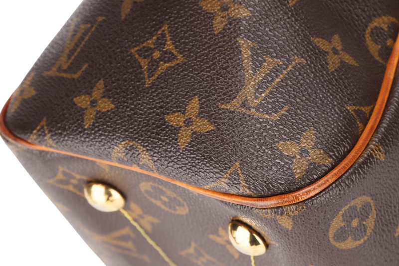 LOUIS VUITTON TIVOLI PM (M40143) MONOGRAM CANVAS GOLD HARDWARE