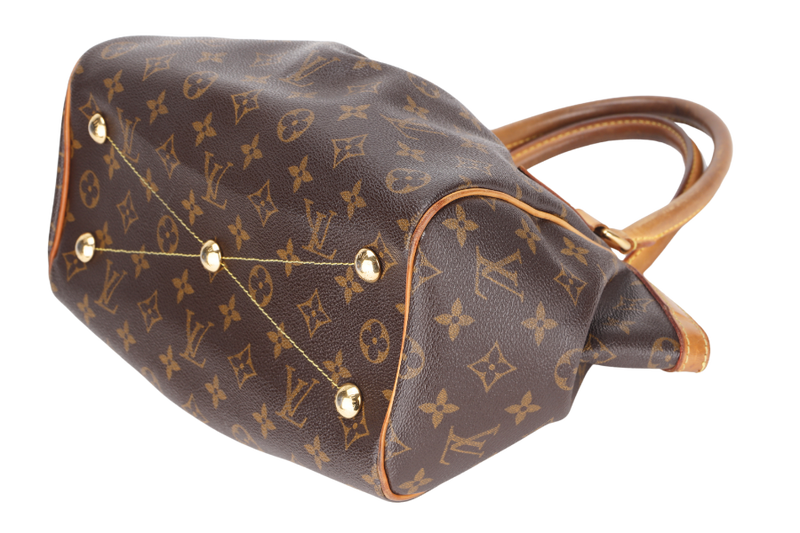 LOUIS VUITTON TIVOLI PM (M40143) MONOGRAM CANVAS GOLD HARDWARE