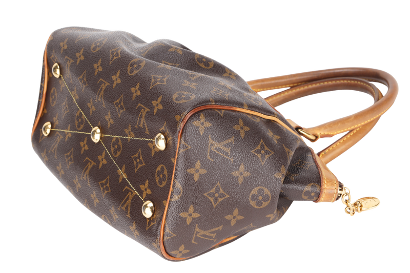 LOUIS VUITTON TIVOLI PM (M40143) MONOGRAM CANVAS GOLD HARDWARE