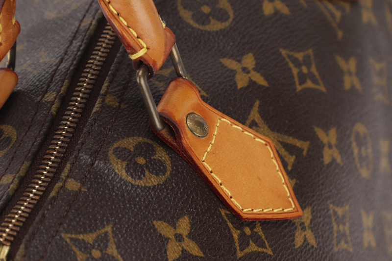 LOUIS VUITTON SPEEDY 30 (M41526) MONOGRAM CANVAS GOLD HARDWARE WITH LOCK AND KEYS, NO DUST COVER