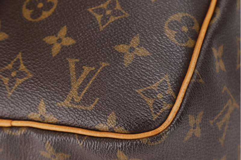 LOUIS VUITTON SPEEDY 30 (M41526) MONOGRAM CANVAS GOLD HARDWARE WITH LOCK AND KEYS, NO DUST COVER