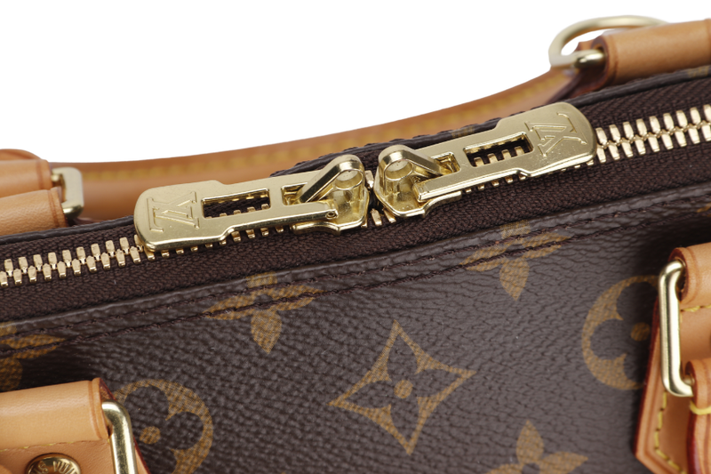 LOUIS VUITTON ALMA PM MONOGRAM CANVAS GOLD HARDWARE WITH DUST COVER, LOCK&KEYS