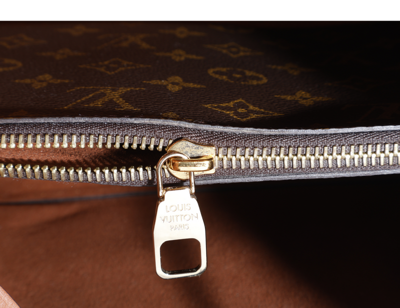 LOUIS VUITTON M44887 NEONOE MM MONOGRAM COATED CANVAS GOLD HARDWARE WITH DUST COVER AND BOX