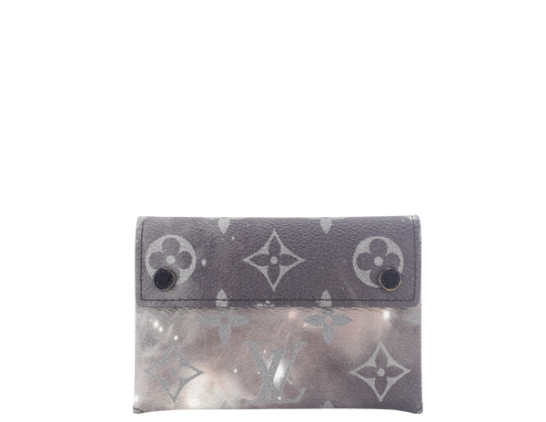 LOUIS VUITTON GALAXY ALPHA CARD HOLDER MONOGRAM COATED CANVAS