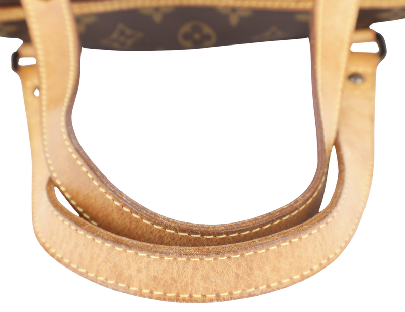 LOUIS VUITTON ODEON MONOGRAM CANVAS GOLD HARDWARE WITH STRAPS AND DUST COVER