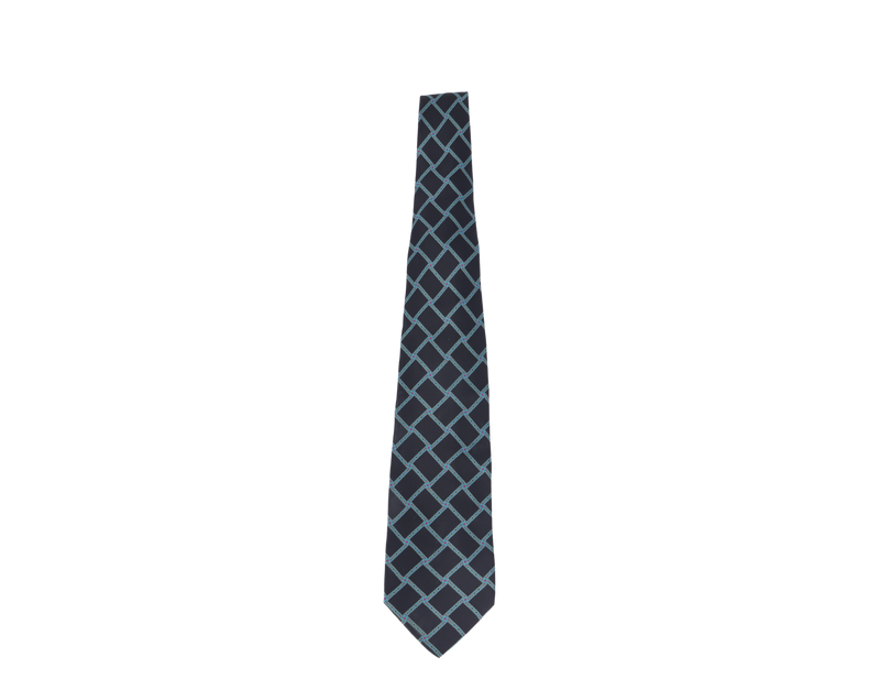 STEFANO RICCI NECKTIES BLACK AND BLUE BOX