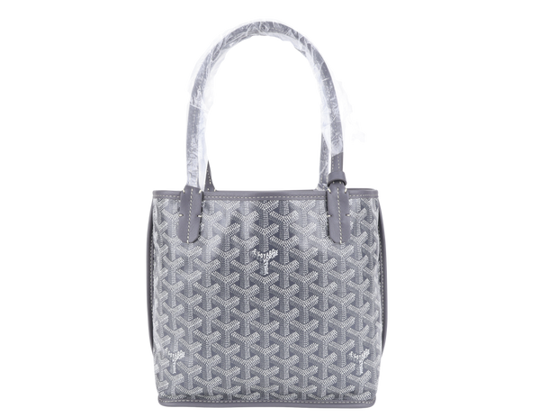 GOYARD ANJOU MINI BAG GREY COLOR WITH DUST COVER