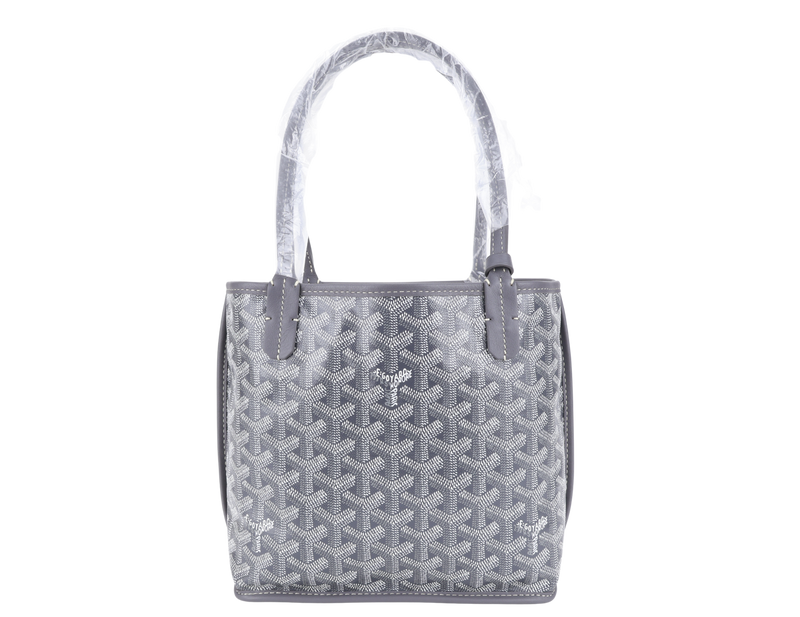 GOYARD ANJOU MINI BAG GREY COLOR WITH DUST COVER