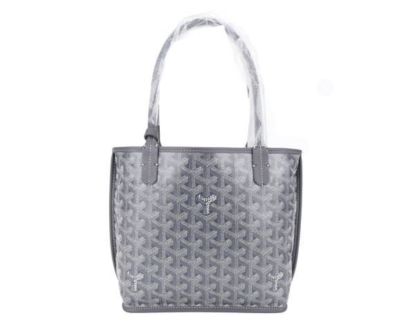 GOYARD ANJOU MINI BAG GREY COLOR WITH DUST COVER