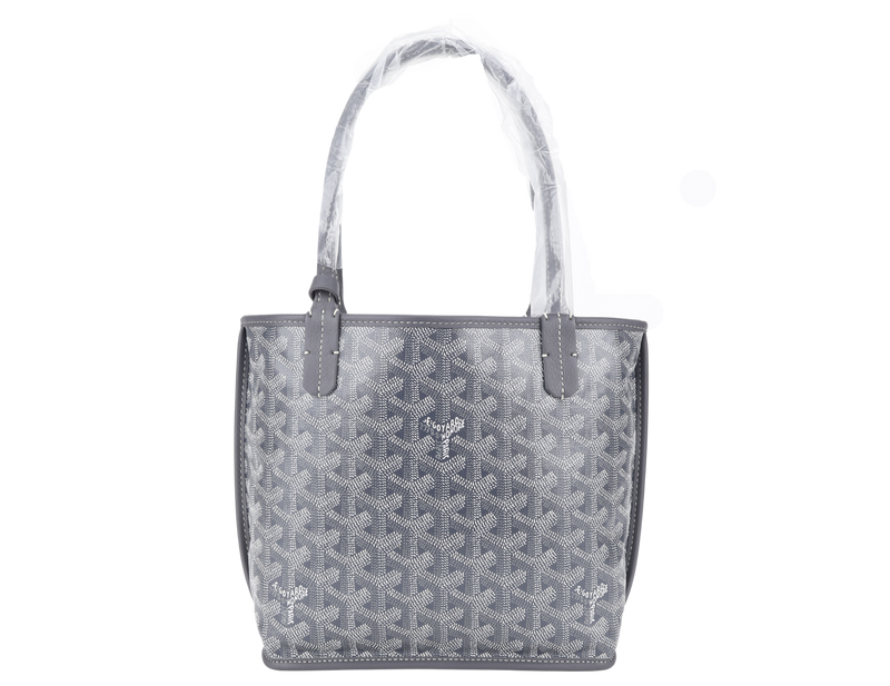 GOYARD ANJOU MINI BAG GREY COLOR WITH DUST COVER