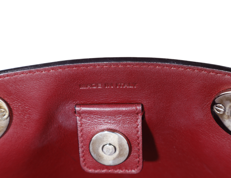 CHRISTIAN DIOR DIORISSIMO (09-MA-0134) CALFSKIN LEATHER PINK GREY WITH STRAPS, CARD, DUST COVER AND BOX