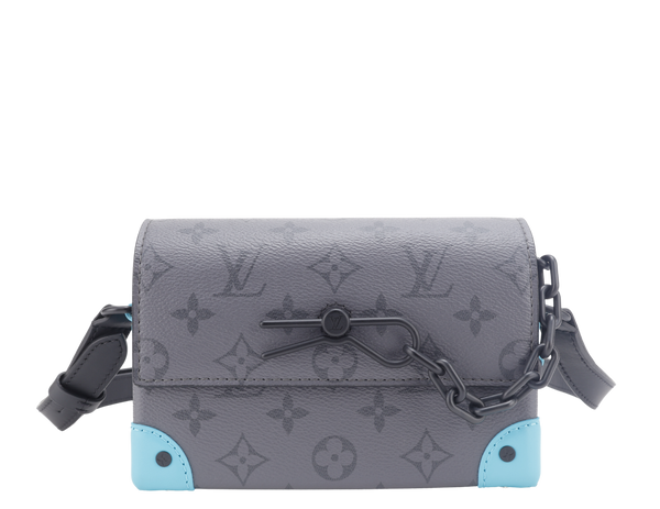 LOUIS VUITTON M11496 STEAMER WEARABLE WALLET MONOGRAM ECLIPSE WITH DUST COVER AND BOX