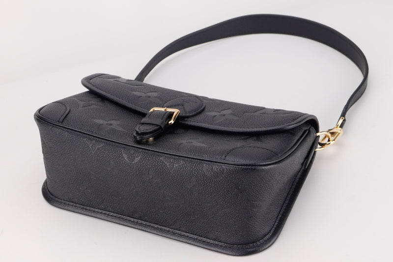 LV Diane Bag Empreinte Leather-Black M46386