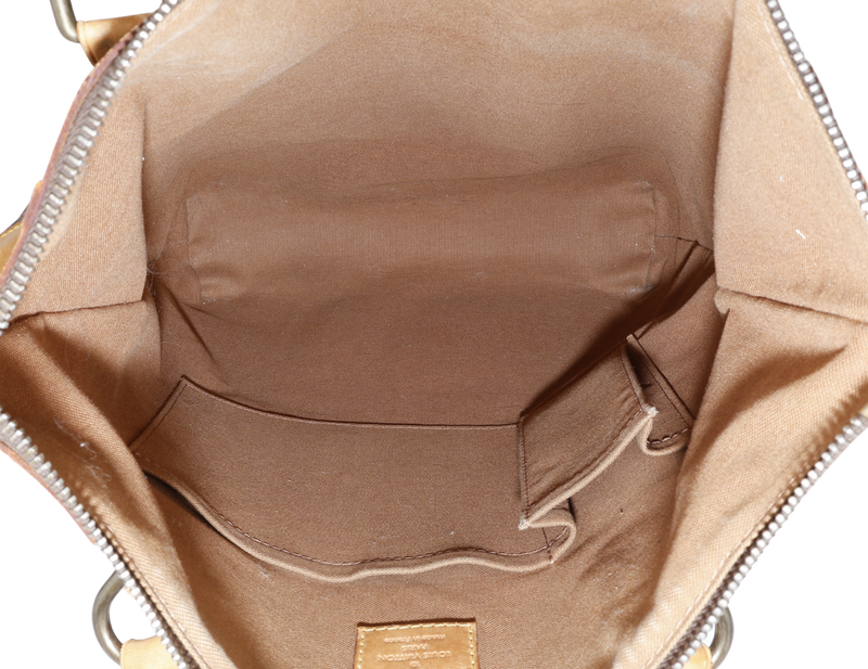 LOUIS VUITTON ODEON MONOGRAM CANVAS GOLD HARDWARE WITH STRAPS AND DUST COVER