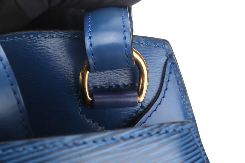 LOUIS VUITTON CLUNY SHOULDER BAG BLUE EPI LEATHER (M52255) GOLD HARDWARE NO DUST COVER