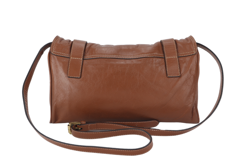 MULBERRY ALEXA CROSSBODY BAG BROWN 997568 WITH DUST COVER