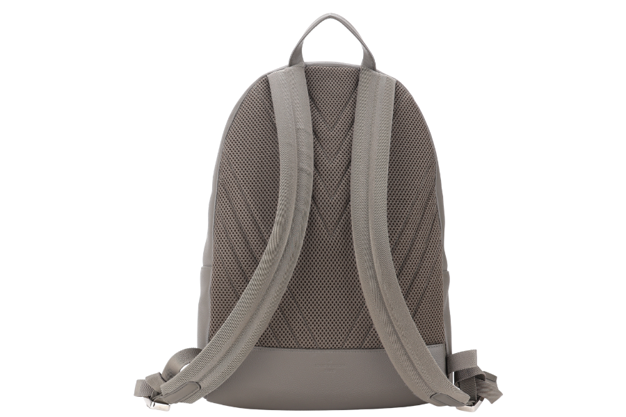 herschel backpack apex lawson louis vuitton m22503 takeoff backpack grey color calfskin leather silver  hardware with leather tag no dust cover