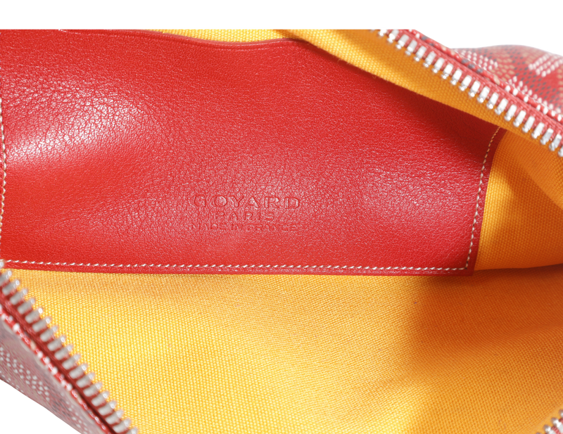 GOYARD SENAT PM POUCH RED COLOR NO DUST COVER