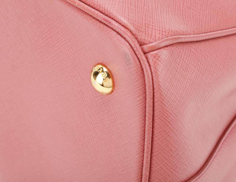 PRADA BN1874 SAFFIANO LUX TAMARIS COLOR GOLD HARDWARE WITH CARD, STRAPS NO DUST COVER