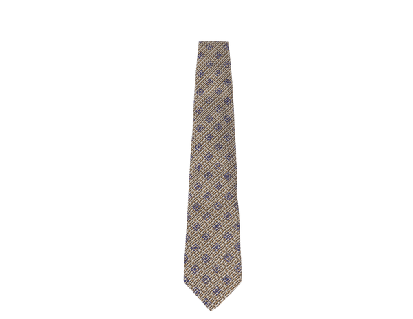 CANALI NECKTIES GOLD AND BLUE BOX