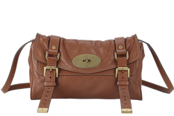 MULBERRY ALEXA CROSSBODY BAG BROWN 997568 WITH DUST COVER