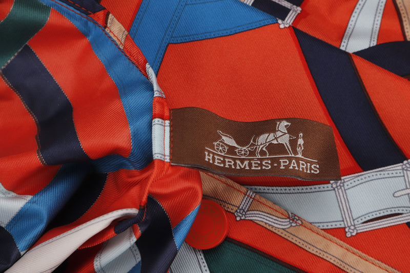 HERMES MULTICOLOR CAVALCADOUR AIRSILK BACKPACK, NO DUST COVER