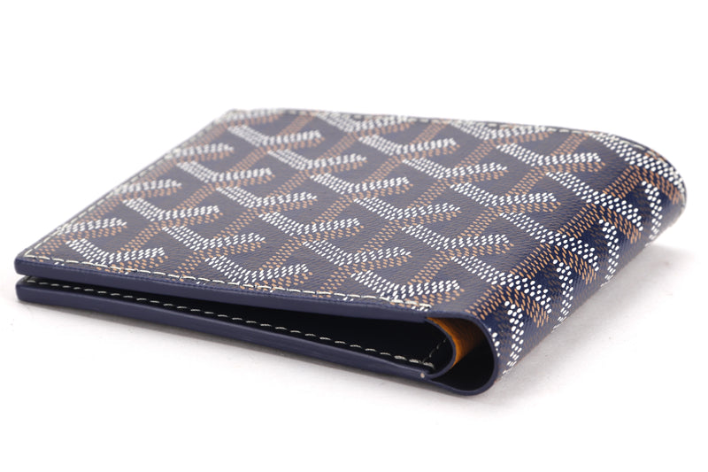 Leather wallet Goyard Navy in Leather - 35475267