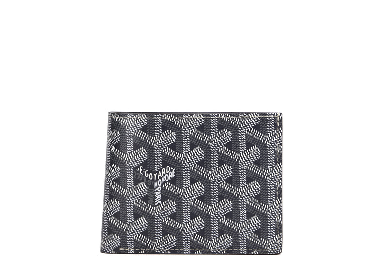 GOYARD Goyardine Insert Victoire Card Wallet White 1082600