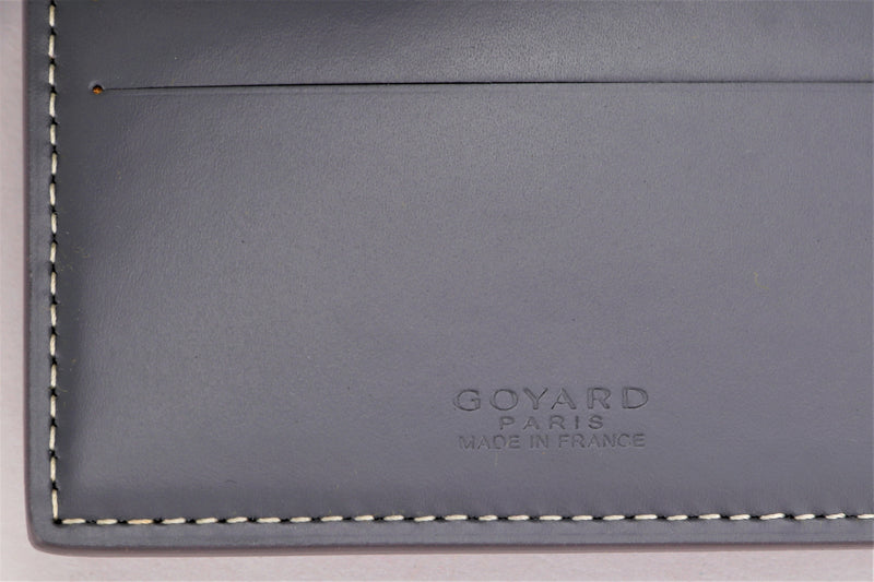 Goyard Slot Wallet Victoire Companion Goyardine Grey in Coated Canvas - US