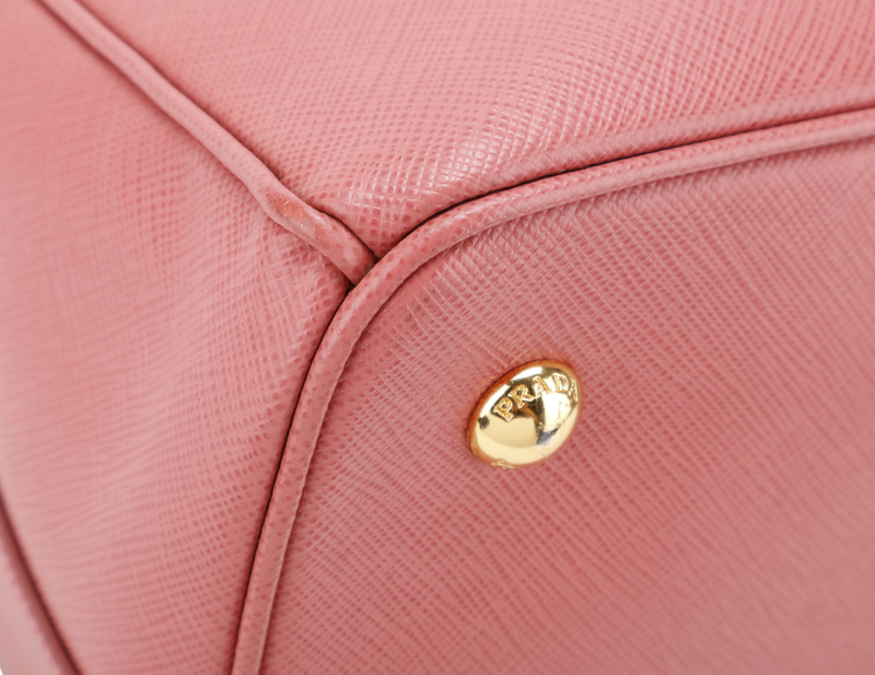 PRADA BN1874 SAFFIANO LUX TAMARIS COLOR GOLD HARDWARE WITH CARD, STRAPS NO DUST COVER