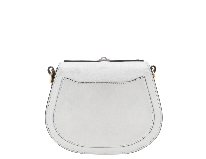 CHLOE NILE BRACELET SHOULDER BAG ETAIN CALF LEATHER GOLD HARDWARE WITH DUST COVER AND STRAPS