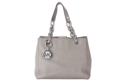 MICHAEL KORS SHOULDER BAG (AP-1507 30S5SCYS1L)GREY LEATHER WITH DUST COVER (NO LONG STRAP)