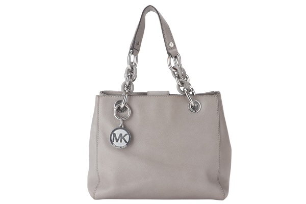 MICHAEL KORS SHOULDER BAG (AP-1507 30S5SCYS1L)GREY LEATHER WITH DUST COVER (NO LONG STRAP)