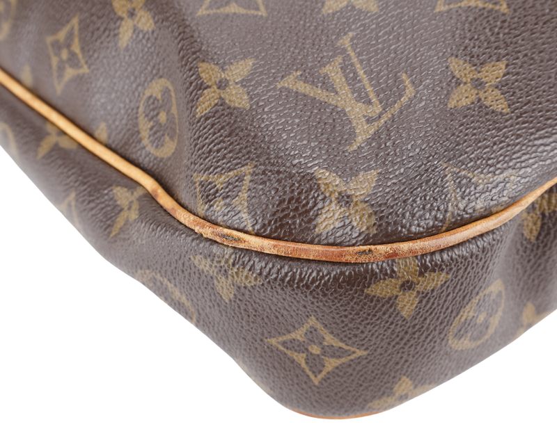 LOUIS VUITTON ODEON MONOGRAM CANVAS GOLD HARDWARE WITH STRAPS AND DUST COVER