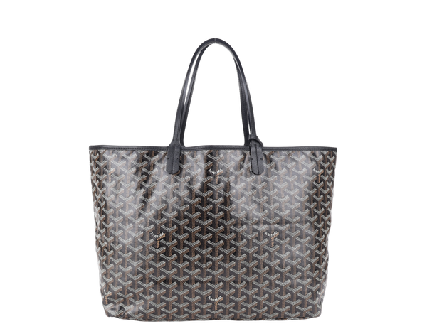 GOYARD SAINT LOUIS PM BLACK COLOR WITH DUST COVER