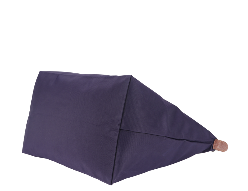 LONGCHAMP LE PLIAGE PURPLE NYLON TOTE GOLD HARDWARE