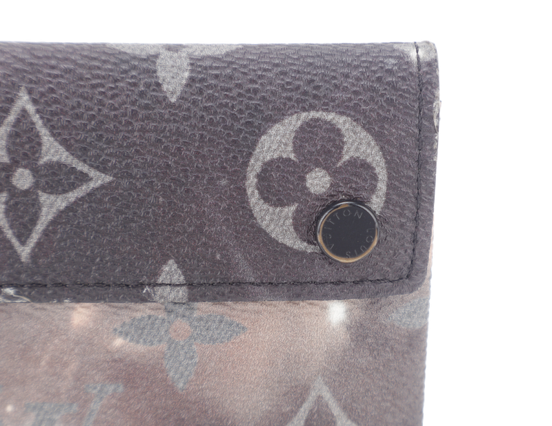 LOUIS VUITTON GALAXY ALPHA CARD HOLDER MONOGRAM COATED CANVAS