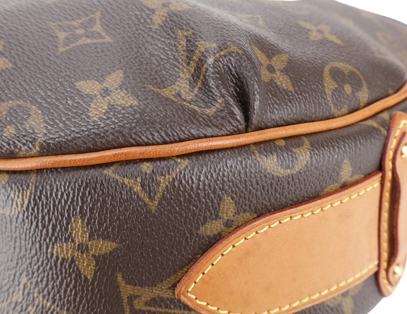 LOUIS VUITTON TULUM PM MONOGRAM CANVAS GOLD HARDWARE WITH DUST COVER