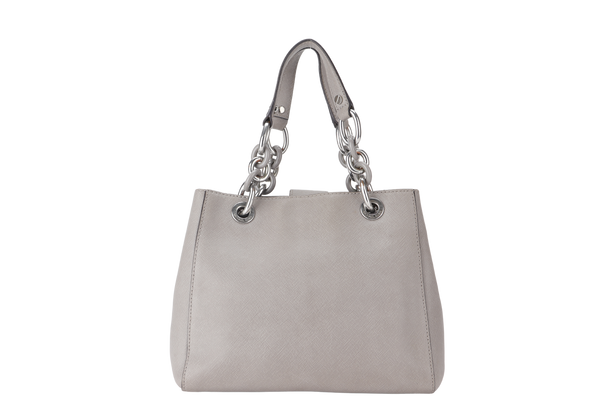 MICHAEL KORS SHOULDER BAG (AP-1507 30S5SCYS1L)GREY LEATHER WITH DUST COVER (NO LONG STRAP)