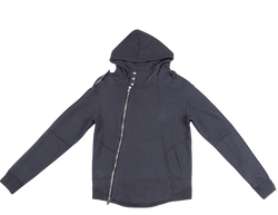 BALMAIN PARIS HOODIE BLACK SIZE L