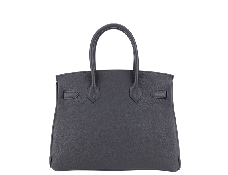 HERMES BIRKIN 30 TOGO BLACK STAMP K (YEAR 2025) SILVER HARDWARE WITH KEYS & LOCK, DUST COVER, BOX AND PAPER BAG