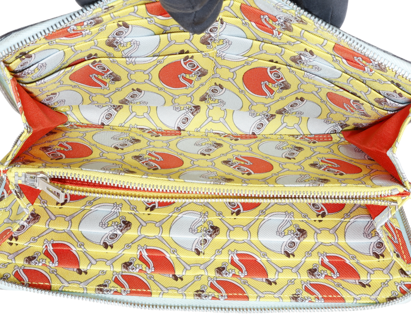 HERMES AZAP LONG WALLET BLEU ATOLL EPSOM LEATHER SILVER HARDWARE WITH BOX