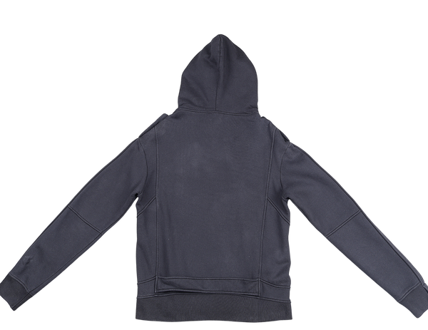 BALMAIN PARIS HOODIE BLACK SIZE L